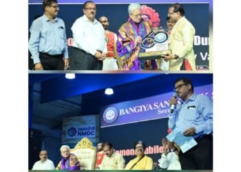 Abhijeeth Bhattacharjee Extends Gratitude to Hon’ble Governor of Telangana Shri Jishnu Dev Varma for inaugurating the Diamond jubilee Durga Puja celebrations