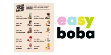Easy Boba Introduces Limited-Edition ‘Cheese Foam Shakes’ — A Creamy Twist to Classic Flavours