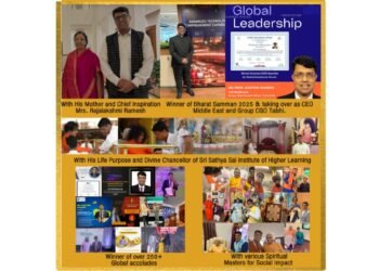 Dr. Karthik Ramesh Honored with Bharat Samman 2025 amidst Major Career Growth as Group Chief Growth Officer & CEO Middle East Tabhi