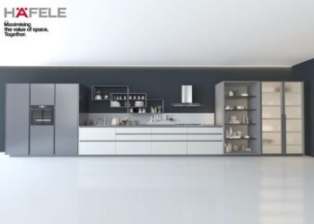 Hafele Profin Aluminium Profile Range Redefines Modern Kitchens with Stack Modular Shelving