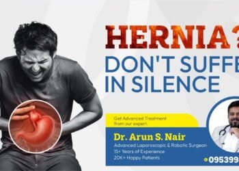 Expert Hernia Repair in Thrissur – Advanced Care by Dr. Arun S. Nair