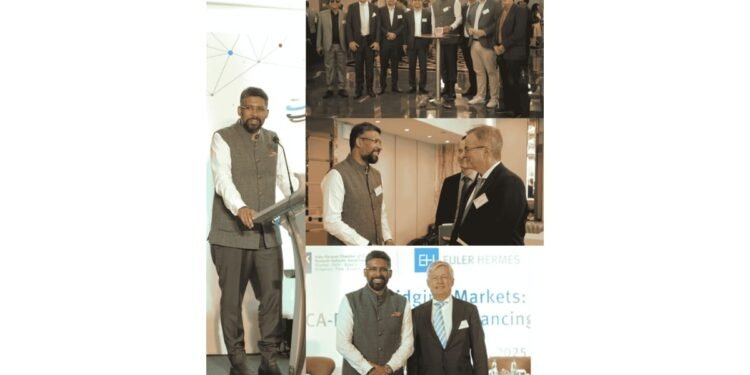 Vishwa Samudra’s MD, Shivdutt Das, showcases ECA-backed Export Financing models at the European Credit Agencies Conference