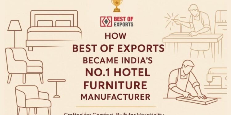 How Best of Exports Became India’s No.1 Hotel Furniture Manufacturer