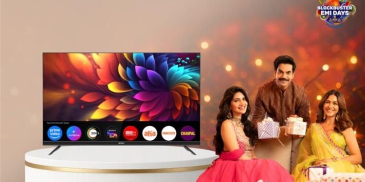 Bring Home a Stunning New TV This Festive Season—Made Effortless with Easy EMIs