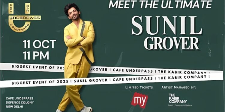 Biggest Event of 2025: Sunil Grover Takes Over Cafe Underpass in Delhi