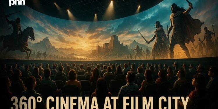 360° Cinema at Film City: When Storytelling Turns into a Spectacle of Sight, Sound, and Slight Showmanship