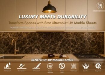 Elevate Interiors with Star Ultraviolet UV Marble Sheets