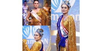 Nawsheen Kinoo Crowned Winner of Glammonn Mrs India Worldwide 2025