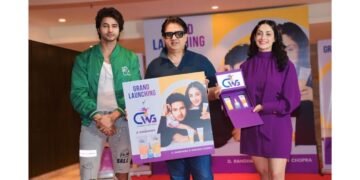 D. Randhawa and Gurleen Chopra Launch Skincare Product CWG