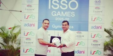 Young Gymnasts and Coach Razil Shamim Shine at 12th ISSO Nationals 2025, Hyderabad