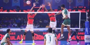 Bengaluru Torpedoes Edge Calicut Heroes in Five-Set PVL Battle