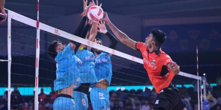 PVL 2025: Hyderabad Black Hawks Clinch 3-1 Triumph Over Goa Guardians