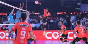 PVL 2025: Hyderabad Black Hawks Clinch 3-1 Victory Over Goa Guardians