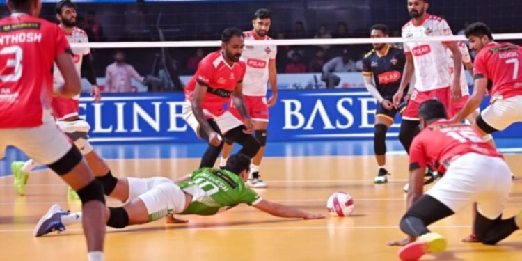 PVL 2025: Calicut Heroes Pick First Win of the Season, beat Kolkata Thunderbolts 3–0