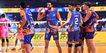PVL 2025 Season 4 (Match 32): Mumbai Meteors qualify for Semi-Finals with win over Chennai Blitz