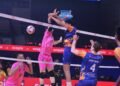 PVL 2025 Season 4 (Match 32): Mumbai Meteors charge into Semi-Finals with thrilling 3–1 victory over Chennai Blitz