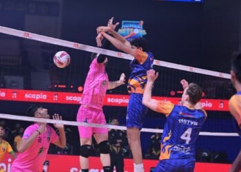PVL 2025 Season 4 (Match 32): Mumbai Meteors charge into Semi-Finals with thrilling 3–1 victory over Chennai Blitz