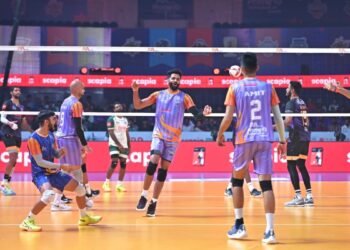 PVL 2025 Season 4 (Match 34): Mumbai Meteors triumph over Bengaluru Torpedoes to top the league table