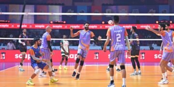 PVL 2025 Season 4 (Match 34): Mumbai Meteors triumph over Bengaluru Torpedoes to top the league table