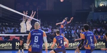 PVL 2025 Season 4 (Match 36): Mumbai Meteors storm into the final with a commanding victory over Goa Guardians