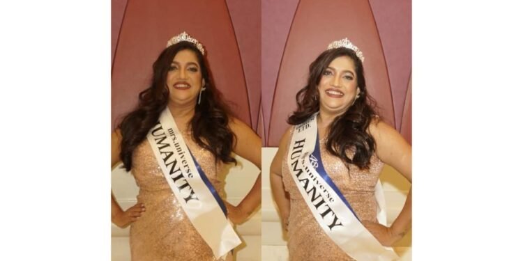 Aparna Ahirrao – Crowned with Compassion as Mrs. Humanity at the 48th Mrs. Universe Contest