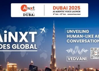 AiNXT Goes Global: The Grand Dubai Launch of ‘VedVani’ – A Human-Like Voice AI Revolution