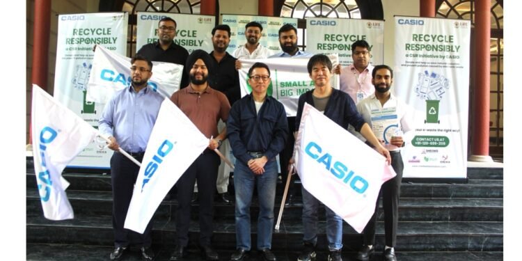 Casio India’s ‘Recycle Responsibly’ Campaign Engages Over 2 Million, Recycled 5.4 Tonnes of E-Waste in Delhi-NCR