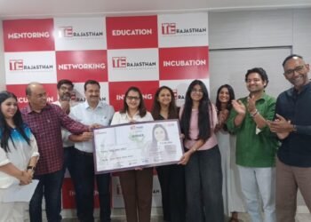 Women Startups Win Prizes Worth ₹11 Lakh at TiE Women – Rajasthan Chapter Competition.