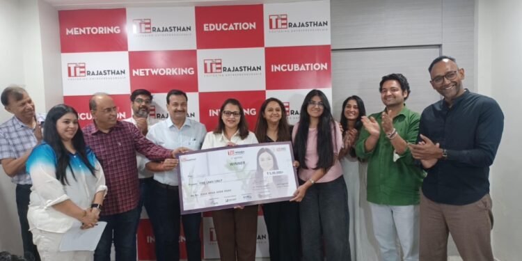 Women Startups Win Prizes Worth ₹11 Lakh at TiE Women – Rajasthan Chapter Competition.