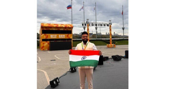 Kunal Sharma Puts Indian Youth at the Heart of Global Dialogue at World Youth Festival in Russia