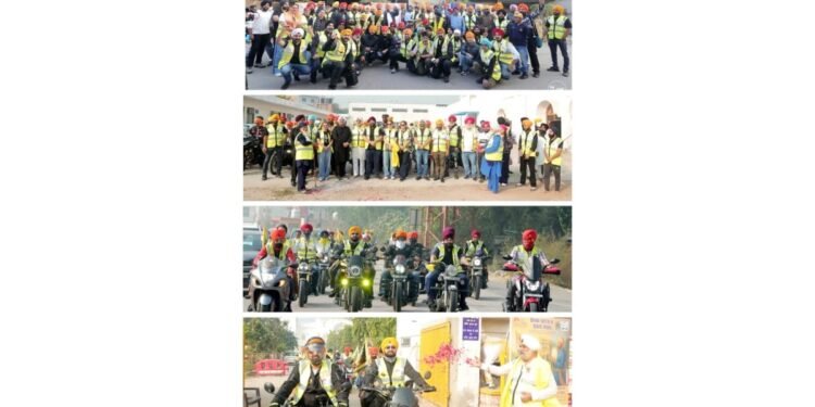 Bhai Jaita Ji Bike Ride – Commemorating 350th Shaheedi Diwas of Hind Ki Chadar Guru Tegh Bahadur Ji