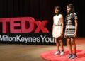 11-Year-Old Twins Eva and Amaira Deotale Champion Disability Inclusion on TEDx Stage