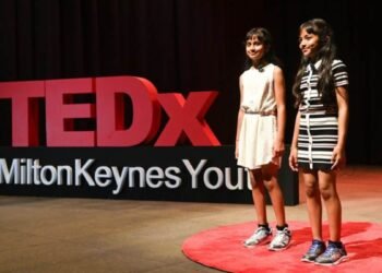11-Year-Old Twins Eva and Amaira Deotale Champion Disability Inclusion on TEDx Stage