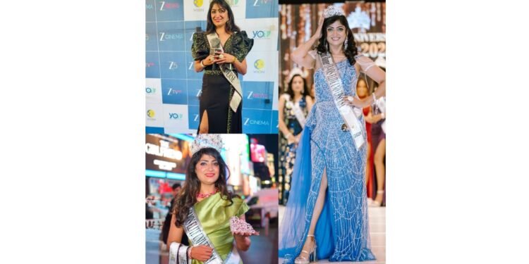 Shilpa Jadhav-Ghule winning multiple prestigious titles at the Mrs Universe USA pageant 2026 and USA World Pageants