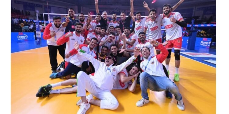 PVL 2025: Kolkata Thunderbolts strike Chennai Blitz with a thunderous win