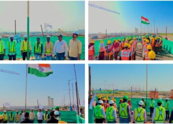 GAP Group celebrates 150 years of Vande Mataram at Dholera SIR