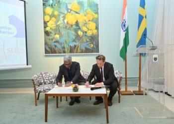 India and Sweden unite for humanitarian innovation