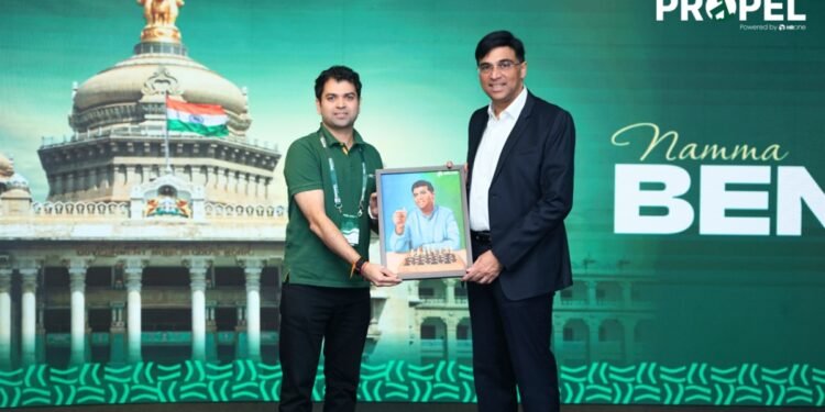 HROne Empowers HRs to Think Three Moves Ahead at PROPEL Bengaluru with Viswanathan Anand