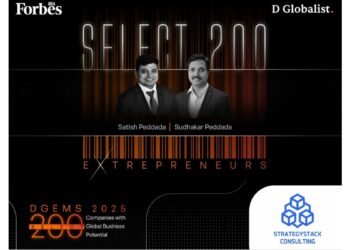 StrategyStack Named to Forbes India DGEMS 2025 for Global Strategy & Digital Impact
