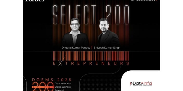 DatAInfa Selected for Forbes India DGEMS 2025 as a Global Data-AI Transformation Leader