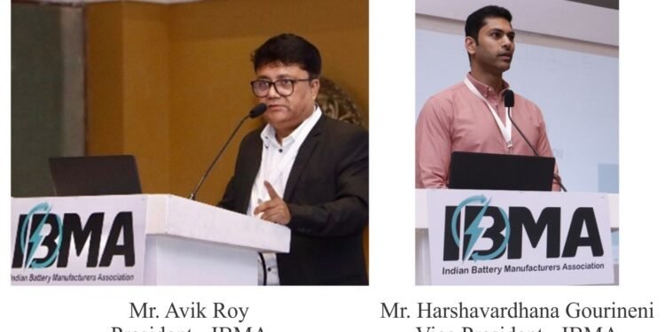 Indian Battery Manufacturers Association Appoints Avik Roy as President and Harshavardhana Gourineni as Vice President