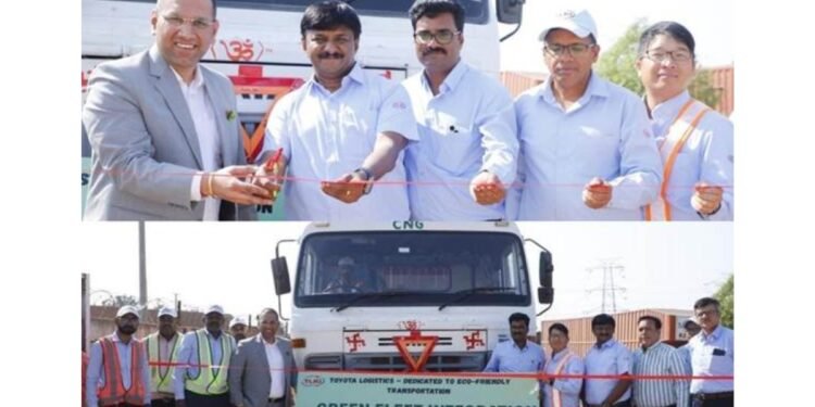 Supreme Auto Carrier, in collaboration with Toyota Logistics (TLKI), launches its first CNG-powered trailer – a milestone in sustainable auto logistics
