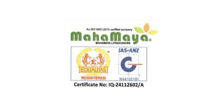 Mahamaya Lifesciences Limited has secured INR 19.98 crore from seven marquee anchor investors at INR 114 per share