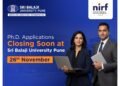 Ph.D. Applications Closing Soon at Sri Balaji University, Pune — Unlock New Career Opportunities in Research and Academia!