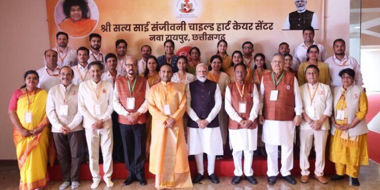 Honourable Prime Minister Shri Narendra Modi Graces the Largest Gathering of Paediatric Cardiac Surgery Patients at Nava Raipur