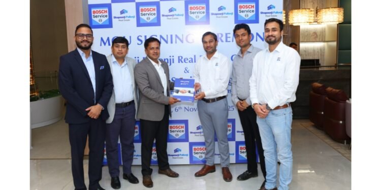 Shapoorji Pallonji Real Estate partners with BOSCH Car Service to launch in-residence Xpress Car Care at The Dualis, Gurugram