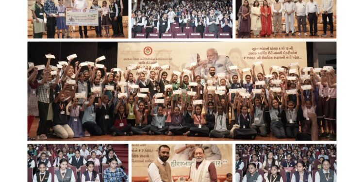 Surat industrialist Piyush Desai’s exemplary ‘Hiraba No Khumkar’ initiative for girls’ education