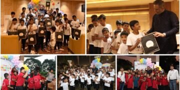 Pavasiya family’s unique initiative brings joy to orphaned children on Children’s Day