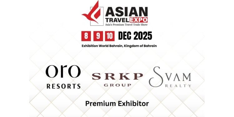 SRKP Group to Participate at the Asian Travel Expo 2025, Bahrain as Premium Exhibitor