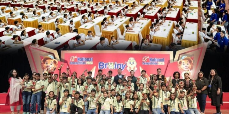 8th Brainy National Competition 2025 Celebrates India’s Young Geniuses Across 100+ Cities
